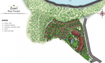Project Image of 1000 Sq.ft 2 BHK Apartment / Flat for sale in Chicalim for Rs. 12500000