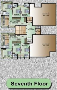 Project Image of 7682.96 - 8058.4 Sq.ft 3 BHK Apartment for buy in I S Humaira Hill