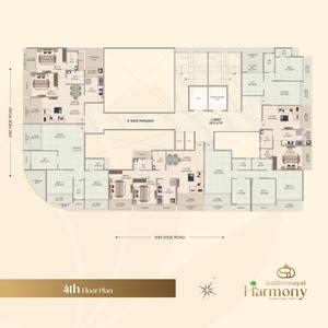 Project Image of 348.15 - 581.8 Sq.ft 1 BHK Apartment for buy in Riu Siddhivinayak Harmony