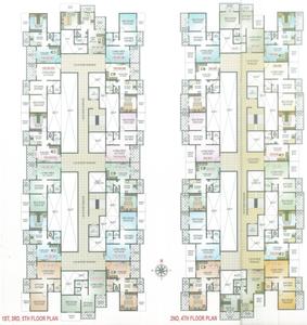 Project Image of 687.0 - 731.0 Sq.ft 1 BHK Apartment for buy in Sriroz Paradise Phase 4