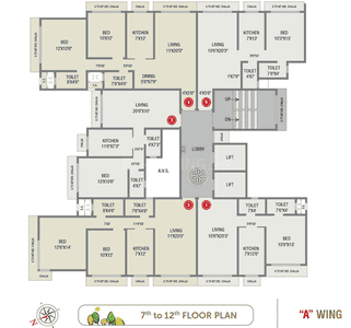 Project Image of 950 Sq.ft 3 BHK Apartment / Flat for sale in Ghatkopar West for Rs. 21100000
