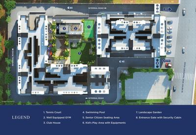 Project Image of 1105 Sq.ft 2 BHK Apartment / Flat for sale in Ravet for Rs. 8500000