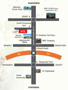 Project Image of 1800 Sq.ft Residential Plot / Land for sale in Sadasivpet for Rs. 2000000