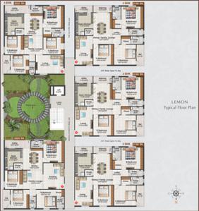 Project Image of 1180.0 - 2612.0 Sq.ft 2 BHK Apartment for buy in Orange Tangrilla Homes