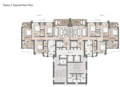 Project Image of 1158.0 - 2343.0 Sq.ft 3 BHK Apartment for buy in Lodha Aureus
