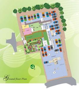 DVA Dharitri Titanium Dharitri Titanium Ground Floor Cluster Plan 1
