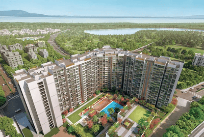 Project Image of 572.53 - 810.85 Sq.ft 2 BHK Apartment for buy in L And T Seawoods Opal At West Square