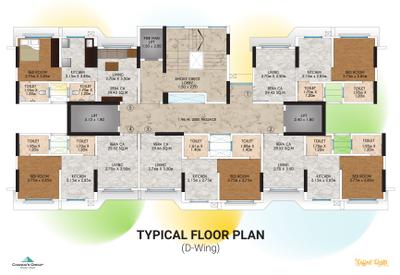 Project Image of 316.67 - 317.75 Sq.ft 1 BHK Apartment for buy in Shree Krishna Daffodil Heights