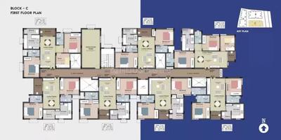 Project Image of 768.0 - 1032.0 Sq.ft 2 BHK Apartment for buy in Samprathy Aura