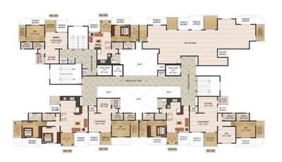 Project Image of 0.0 - 580.0 Sq.ft 2 BHK Apartment for buy in Uday Emerald Park C Building