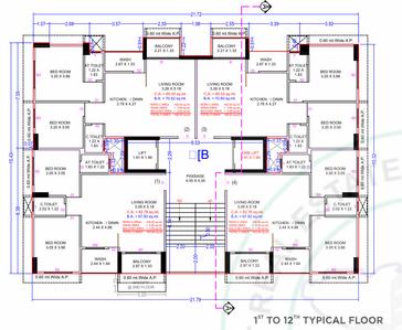 Project Image of 602.24 - 806.0 Sq.ft 2 BHK Apartment for buy in Savani Prayosha Vista