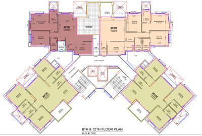 Project Image of 1243.23 - 1275.52 Sq.ft 3 BHK Apartment for buy in Kumar Princetown Royal B3 and B6