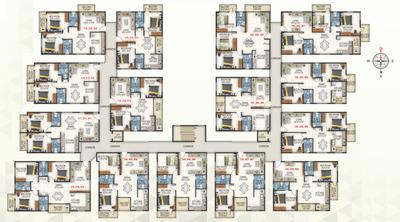 Project Image of 780.0 - 1080.0 Sq.ft 2 BHK Apartment for buy in SSVR Crescent