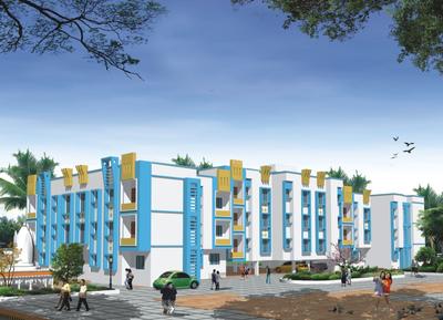 Project Image of 650.0 - 950.0 Sq.ft 1 BHK Apartment for buy in Shanti Gurukrupa Residency