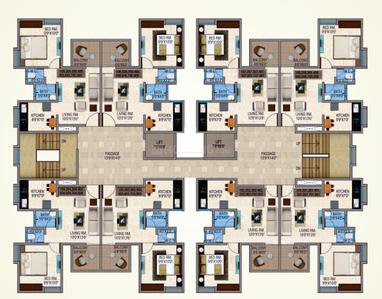 Project Image of 4522 Sq.ft 3 BHK Apartment / Flat for sale in Kondhwa for Rs. 43000000