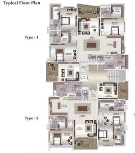 Project Image of 0.0 - 4170.0 Sq.ft 3 BHK Apartment for buy in Legacy Madelia