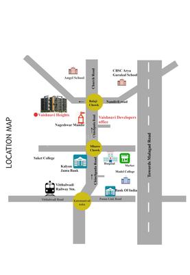 Project Image of 293.0 - 702.0 Sq.ft 1 BHK Apartment for buy in Vaishnavi Heights Phase 1