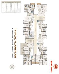 Project Image of 308.17 - 1214.0 Sq.ft 1 BHK Apartment for buy in Mega Pearl
