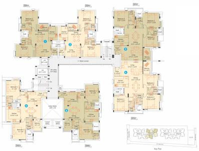 Project Image of 1244.0 - 1737.0 Sq.ft 2 BHK Apartment for buy in Appaswamy Habitat