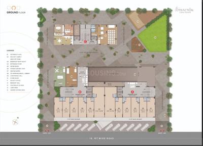 Project Image of 1620.0 - 1728.0 Sq.ft 2 BHK Apartment for buy in The Attraction
