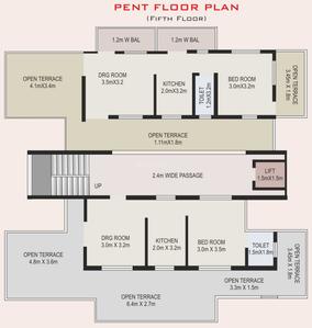 Project Image of 326.0 - 334.0 Sq.ft 1 BHK Apartment for buy in M S Kalpvruksh Life Style