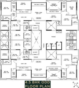 Project Image of 0.0 - 2286.0 Sq.ft 4 BHK Apartment for buy in Kumar Privie Shiloh