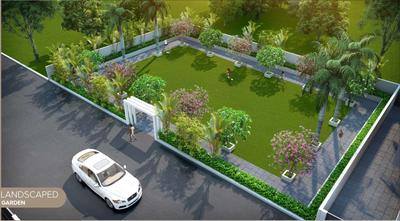 Om Dream Villa Landscape Garden and Tree Planting 1