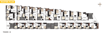 Project Image of 223.0 - 569.0 Sq.ft 1 RK Apartment for buy in VRX Exurb