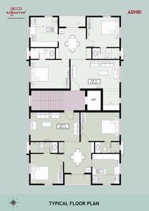 Project Image of 0.0 - 1147.0 Sq.ft 2 BHK Apartment for buy in Ramaniyam Adhri