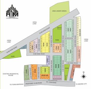 Sarthak Singapore Kishan Park Layout Plan 3