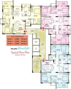 Project Image of 1025.0 - 1470.0 Sq.ft 2 BHK Apartment for buy in Sunlight Moonlight