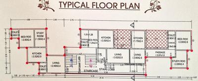 Harikrishna Kalyanam Kalyanam Cluster Plan from 2nd to 4th Floor 3