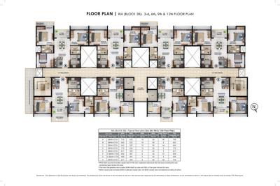 Project Image of 903.0 - 1130.0 Sq.ft 3 BHK Apartment for buy in Merlin Lakescape Phase II