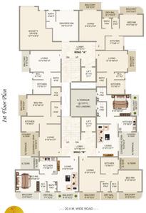 Project Image of 241.22 - 820.61 Sq.ft 1 RK Apartment for buy in Vivek Swamini Heights