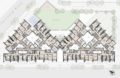 Project Image of 633.99 - 947.01 Sq.ft 2 BHK Apartment for buy in R City Patels Infinia