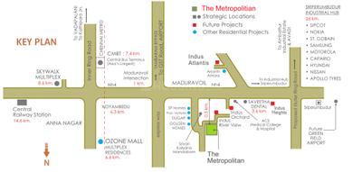Project Image of 1142.0 - 1174.0 Sq.ft 2 BHK Apartment for buy in Indus The Metropolitan