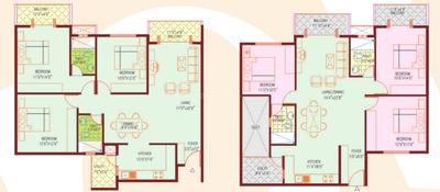 Project Image of 1123.0 - 1452.0 Sq.ft 2 BHK Apartment for buy in NR Greenwood