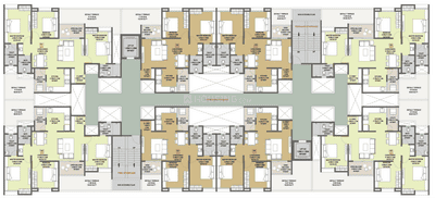 Project Image of 714.0 - 954.0 Sq.ft 2 BHK Apartment for buy in 38 Park Majestique Phase V