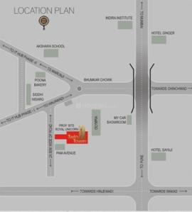 Project Image of 1014 Sq.ft 2 BHK Apartment / Flat for sale in Wakad for Rs. 8200000