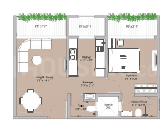 Project Image of 458.0 - 529.0 Sq.ft 1 BHK Apartment for buy in The Baya Grove