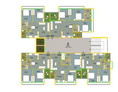 Project Image of 591.48 - 822.47 Sq.ft 2 BHK Apartment for buy in Shree Hari Radhe County