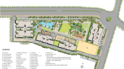 Project Image of 1069.29 - 1709.95 Sq.ft 3 BHK Apartment for buy in K Raheja T4 Named Astra of Raheja Galaxy in RV Premiere