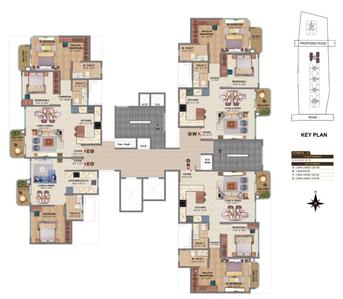 Project Image of 663.0 - 1280.0 Sq.ft 1 BHK Apartment for buy in MF MVN Aero One T5 And T6