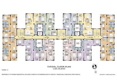 Project Image of 867 Sq.ft 2 BHK Apartment / Flat for sale in Bamunara for Rs. 3300000