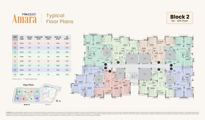 Project Image of 1080.0 - 1214.0 Sq.ft 3 BHK Apartment for buy in Prudent Amara