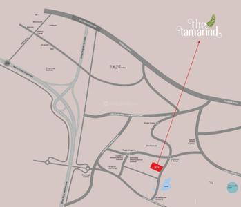 Project Image of 1280.0 - 2410.0 Sq.ft 2 BHK Apartment for buy in The Tamarind