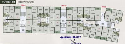 Project Image of 225.83 - 615.0 Sq.ft 2 BHK Apartment for buy in Gajanan Exotica
