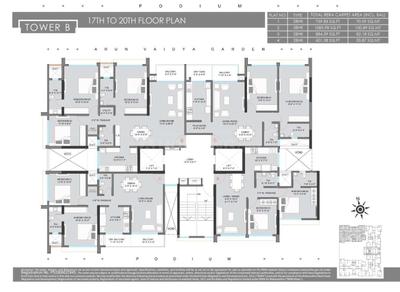 Project Image of 601.38 - 1861.85 Sq.ft 2 BHK Apartment for buy in Adeshwar 72 Parksyde