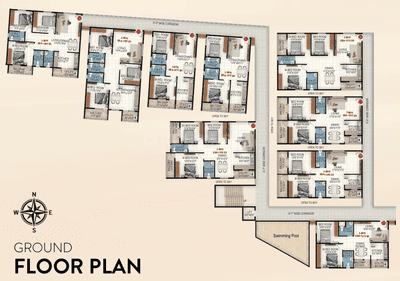 Project Image of 925.0 - 1665.0 Sq.ft 2 BHK Apartment for buy in SV Green Views