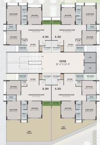 Project Image of 0.0 - 990.0 Sq.ft 3 BHK Apartment for buy in Colin Haven